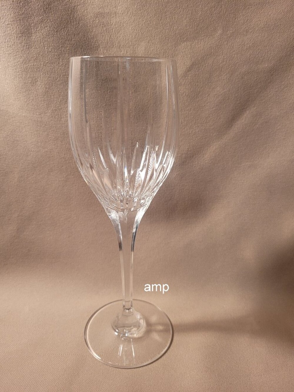 Mikasa Crystal Arctic Lights Water Goblet Glass (9") PERFECT!